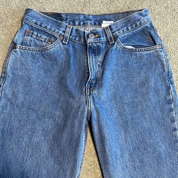 VINTAGE LEVI 517 bootcut jeans - sz 27 / 9 jr - Picture 2 of 11